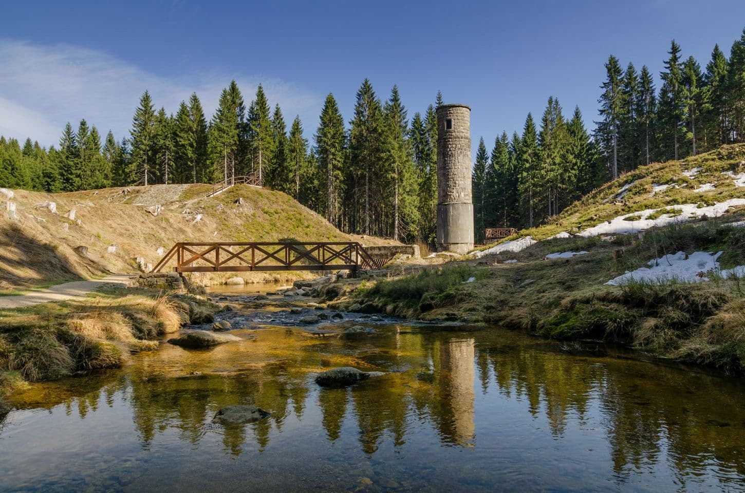 THE BROKEN DAM OF THE JIZERA MOUNTAINS